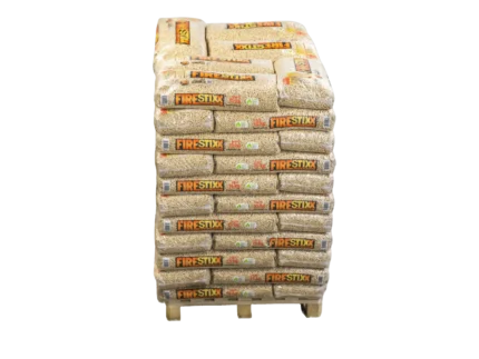 FireStixx Hochwertig Holzpellets – Palette mit 66 Säcken à 15 kg