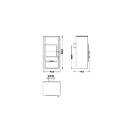 Kaminofen Altea 5,9 kW – Kompakt, effizient und elegant – Bild 3