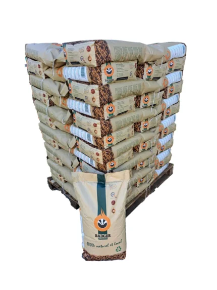 Badger Holzpellets 6 mm – Hochwertig ENplus A1 & DINplus