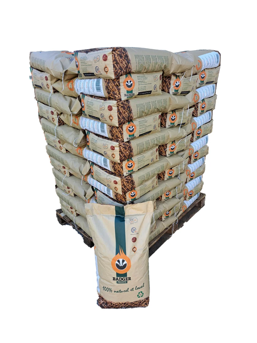 Badger Holzpellets 6 mm – Hochwertig ENplus A1 & DINplus