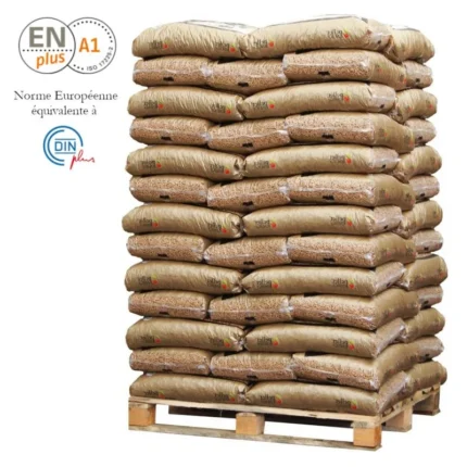 Gold Pellet 6 mm Hochwertig Holzpellets