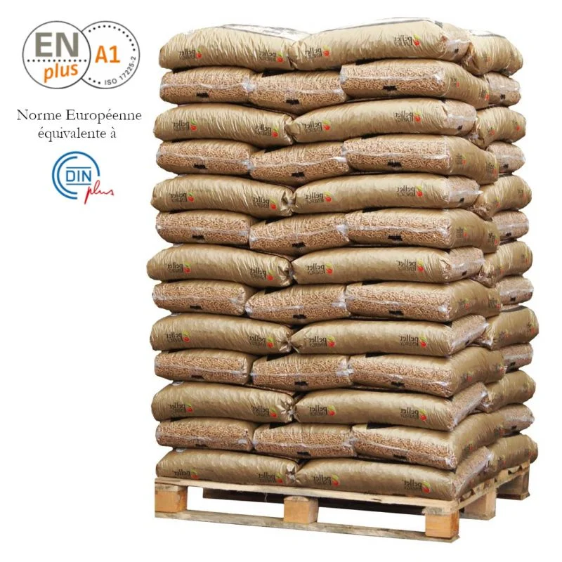 Gold Pellet 6 mm Hochwertig Holzpellets