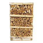 Buche Premium Brennholz 30-33cm, auf Palette gestapelt, 3srm – 1000 kg extra Klasse