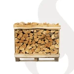 Premium Eschenholz 25 cm, auf Palette gestapelt, 1 rm / 1,6 srm – 500 kg