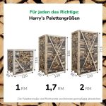 Brennholz Eiche auf Palette – Bild 3