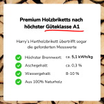 Premium-Hartholzbriketts (Nestro) – Bild 2