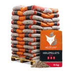 Heizfuxx Holzpellets Hartholz 6 mm ENplus A1 15 kg x 65 Sack