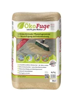 ÖkoFuge Fugenmörtel Beige 0-2 mm 15 kg x 64 Sack – Bild 2