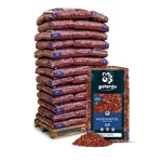 Galamio Holzhackschnitzel Rot 5-60 mm 60 l x 39 Sack