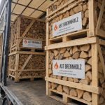 LKW Ladung Kaminholz Birke